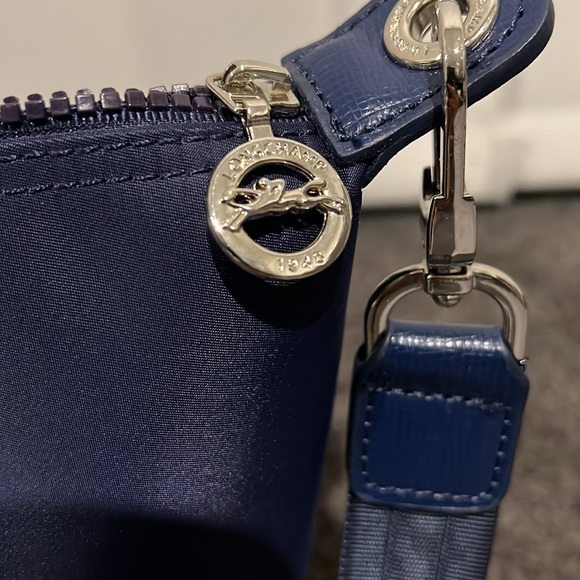 Longchamp Le Pliage Tote Bag in Navy Blue - Picture 5 of 5